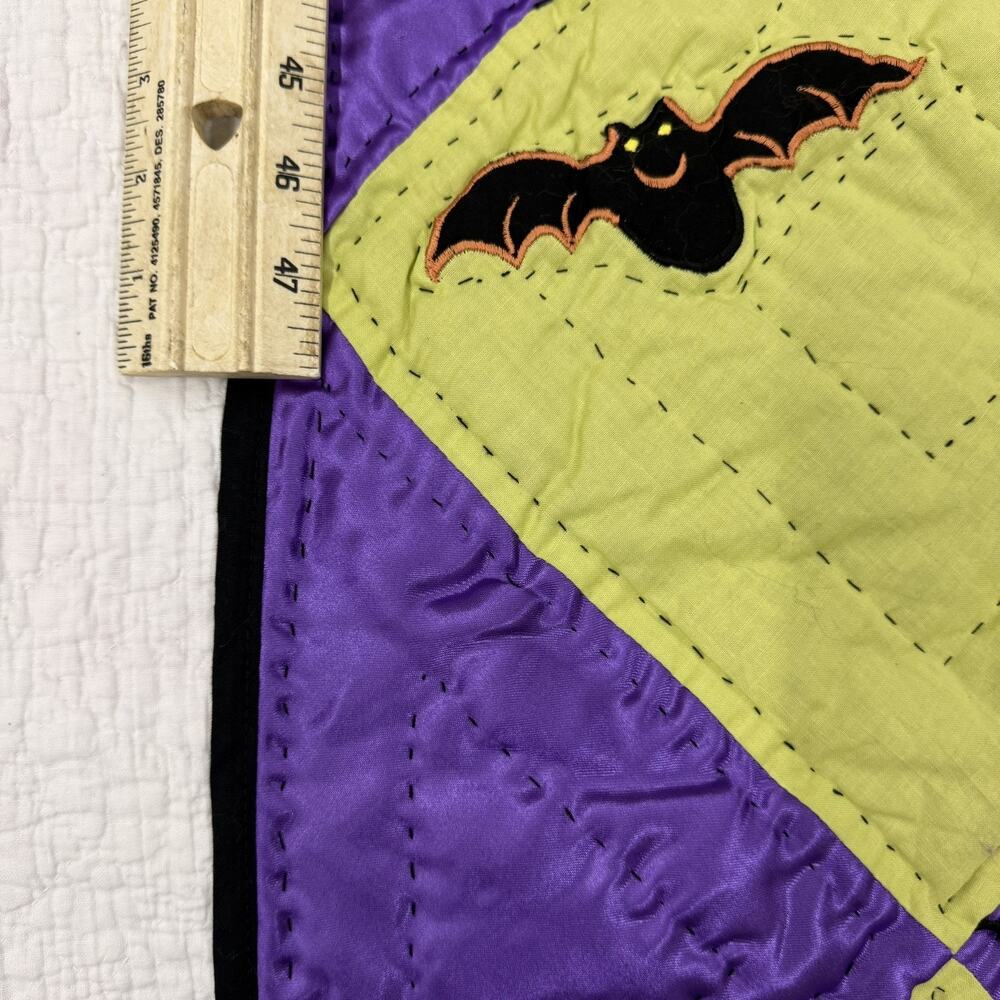 Handmade Quilted Halloween Table Runner - Picture 2 of 3